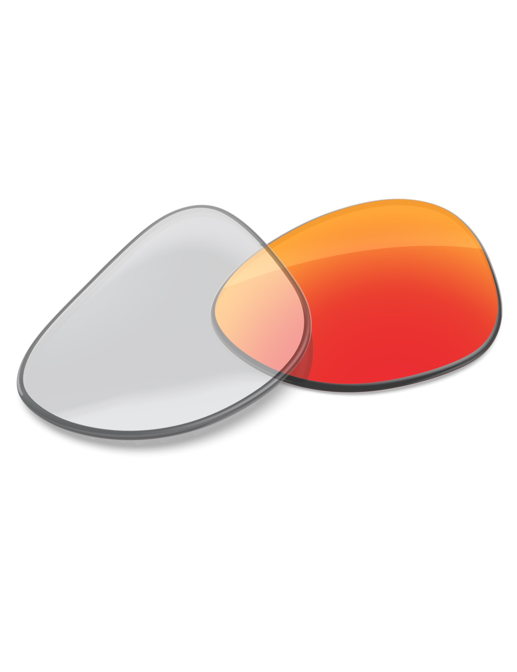Fire Red FFlashMirror™ Photochromic-Non-Polarized