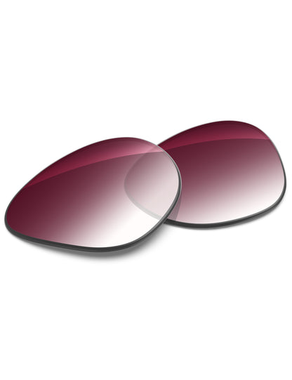 Wine Red Gradient-Non-Polarized