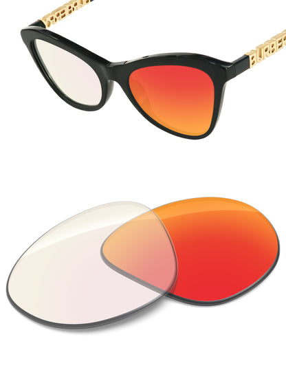 Fire Red FlashMirror™ Photochromic-Non-Polarized
