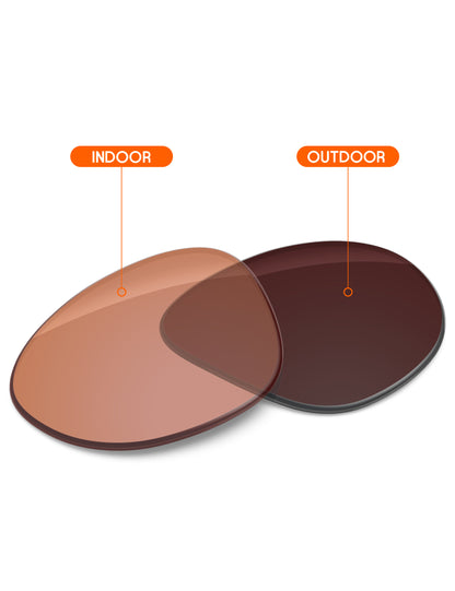Orange Tint Photochromic-Non-Polarized