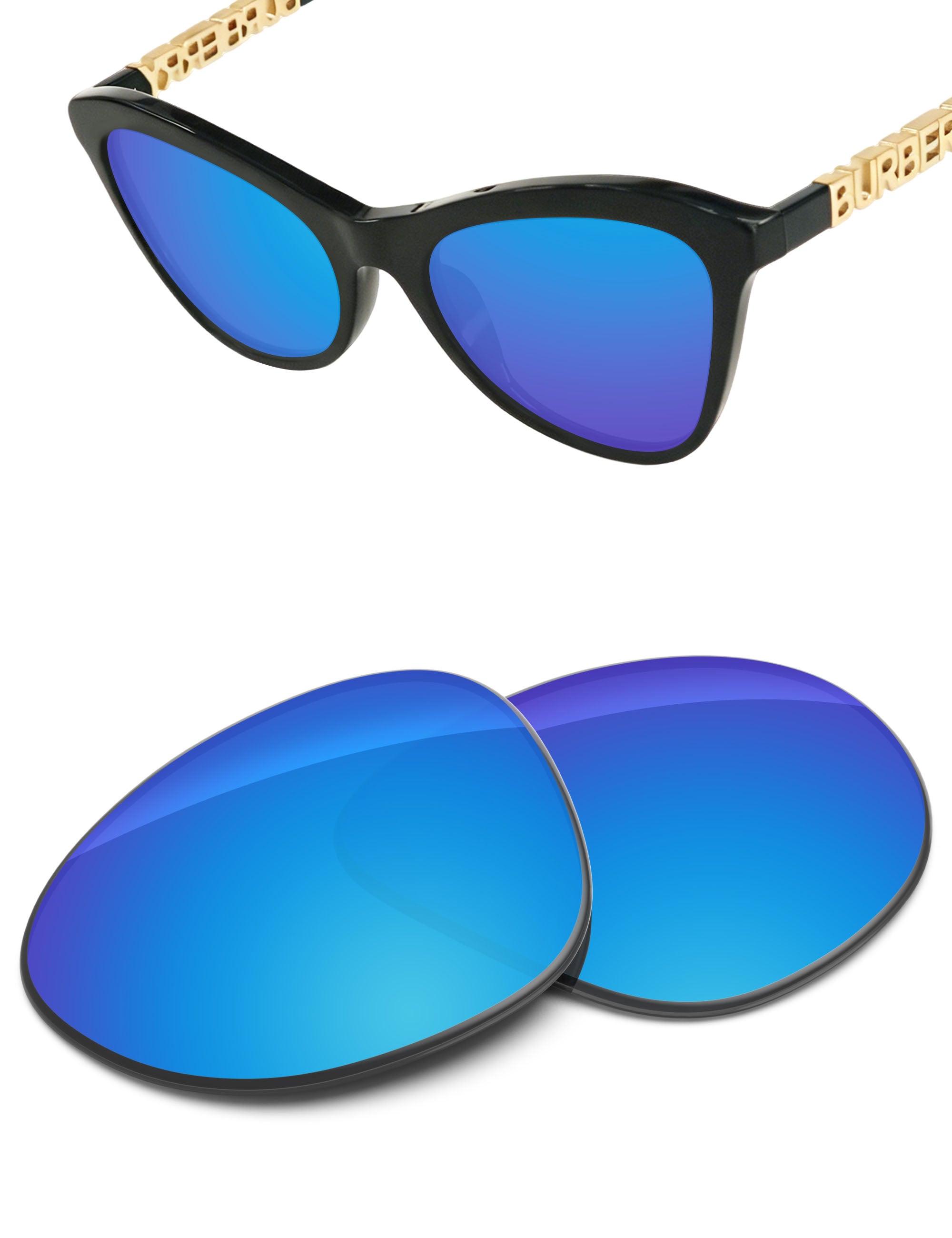 Sky Blue FlashMirror™-Non-Polarized