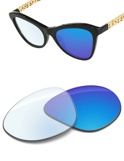 Sky Blue FlashMirror™ Photochromic-Non-Polarized