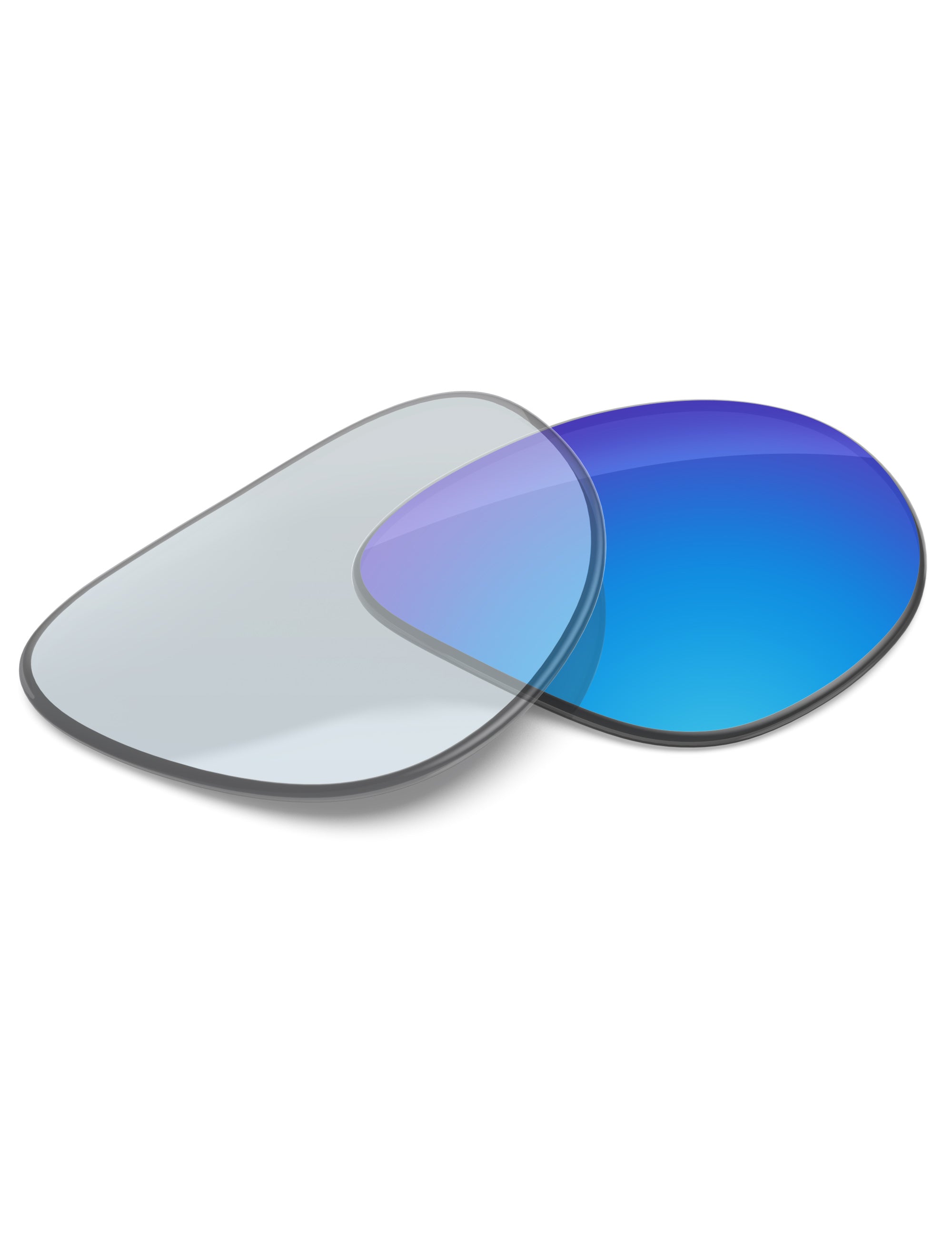 Sky Blue FlashMirror™ Photochromic-Non-Polarized