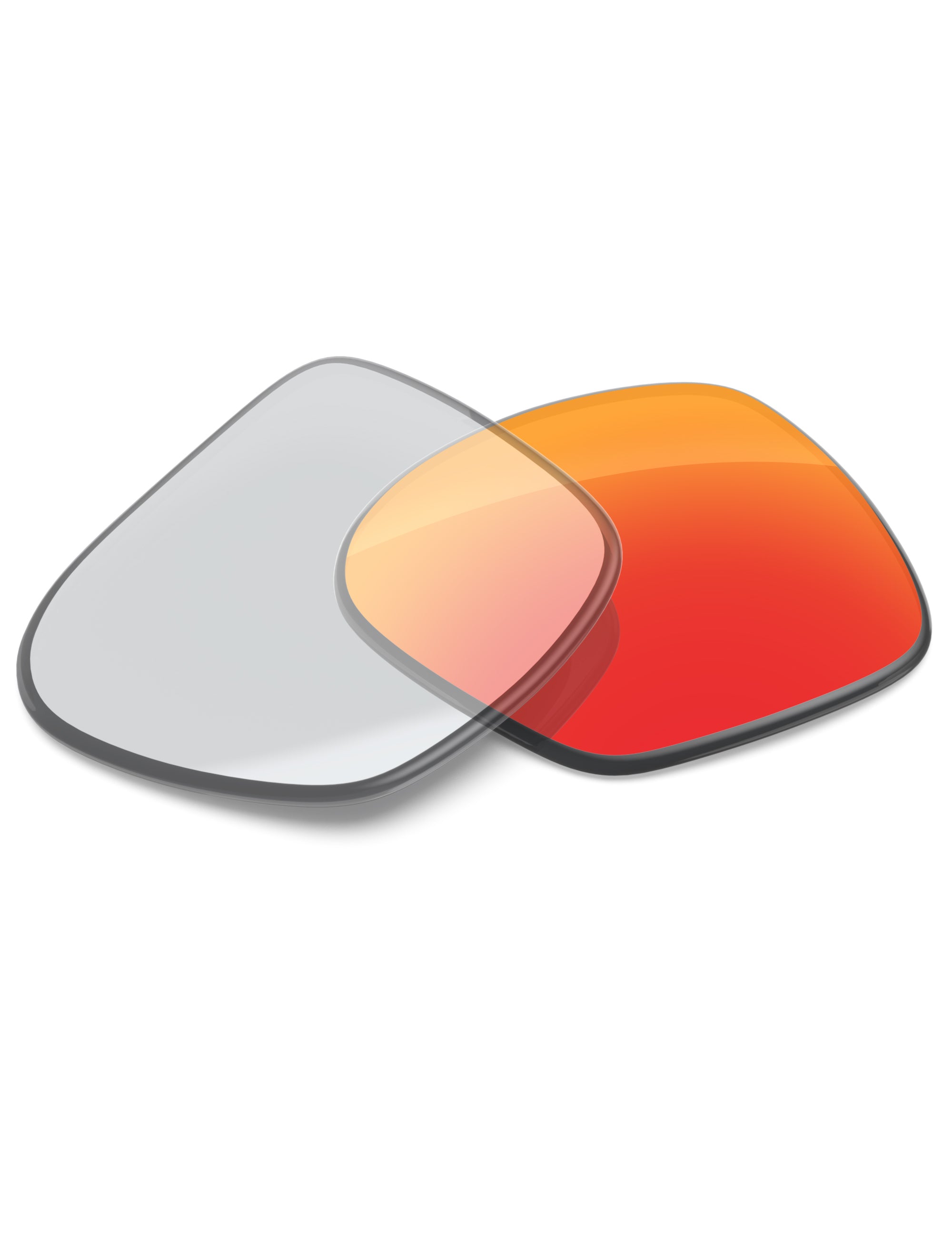 Fire Red FlashMirror™ Photochromic-Non-Polarized