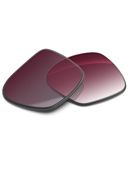 Wine Red Gradient-Non-Polarized