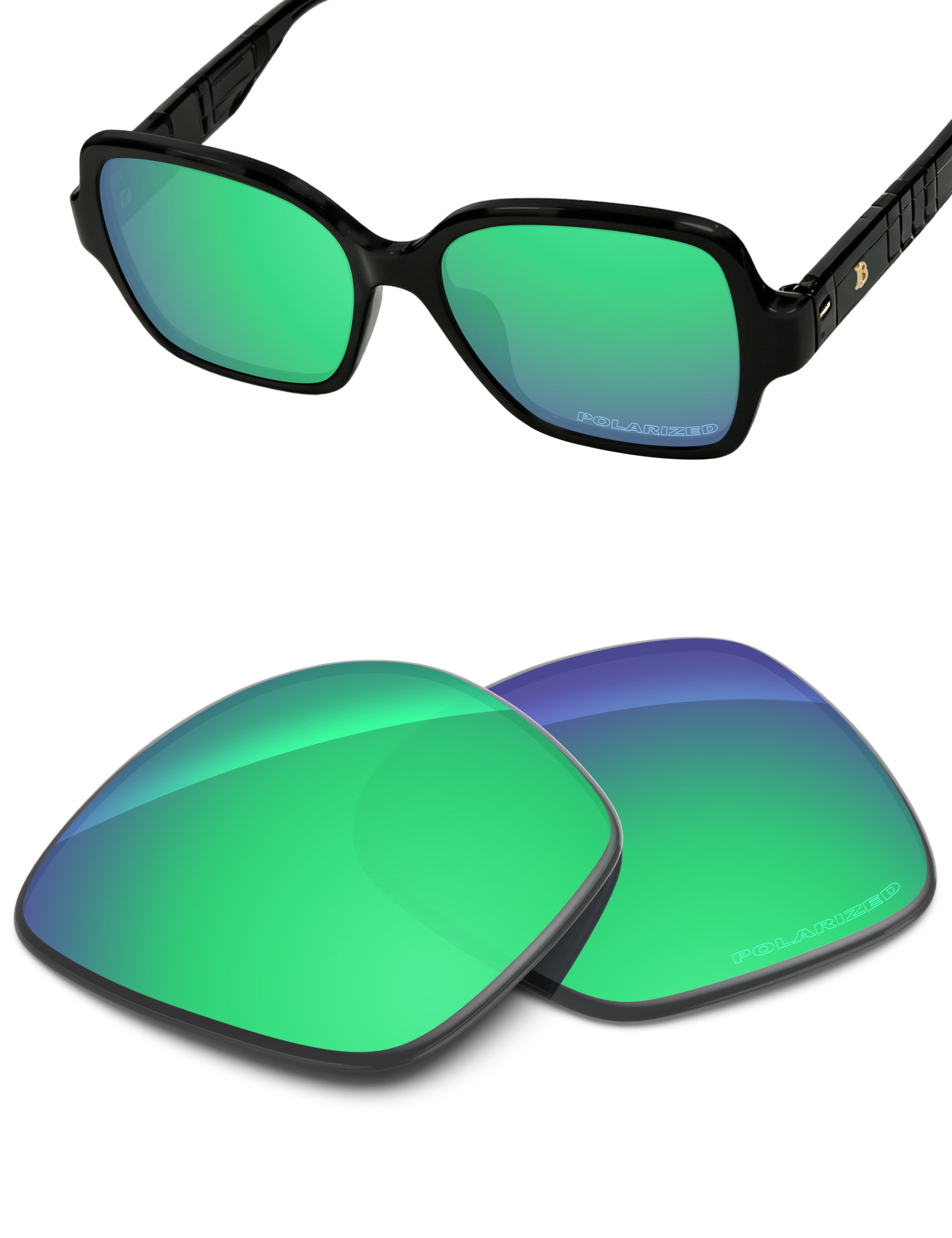 Emerald Green FlashMirror™-Polarized