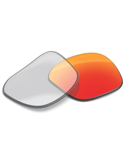 Fire Red FlashMirror™ Photochromic-Non-Polarized