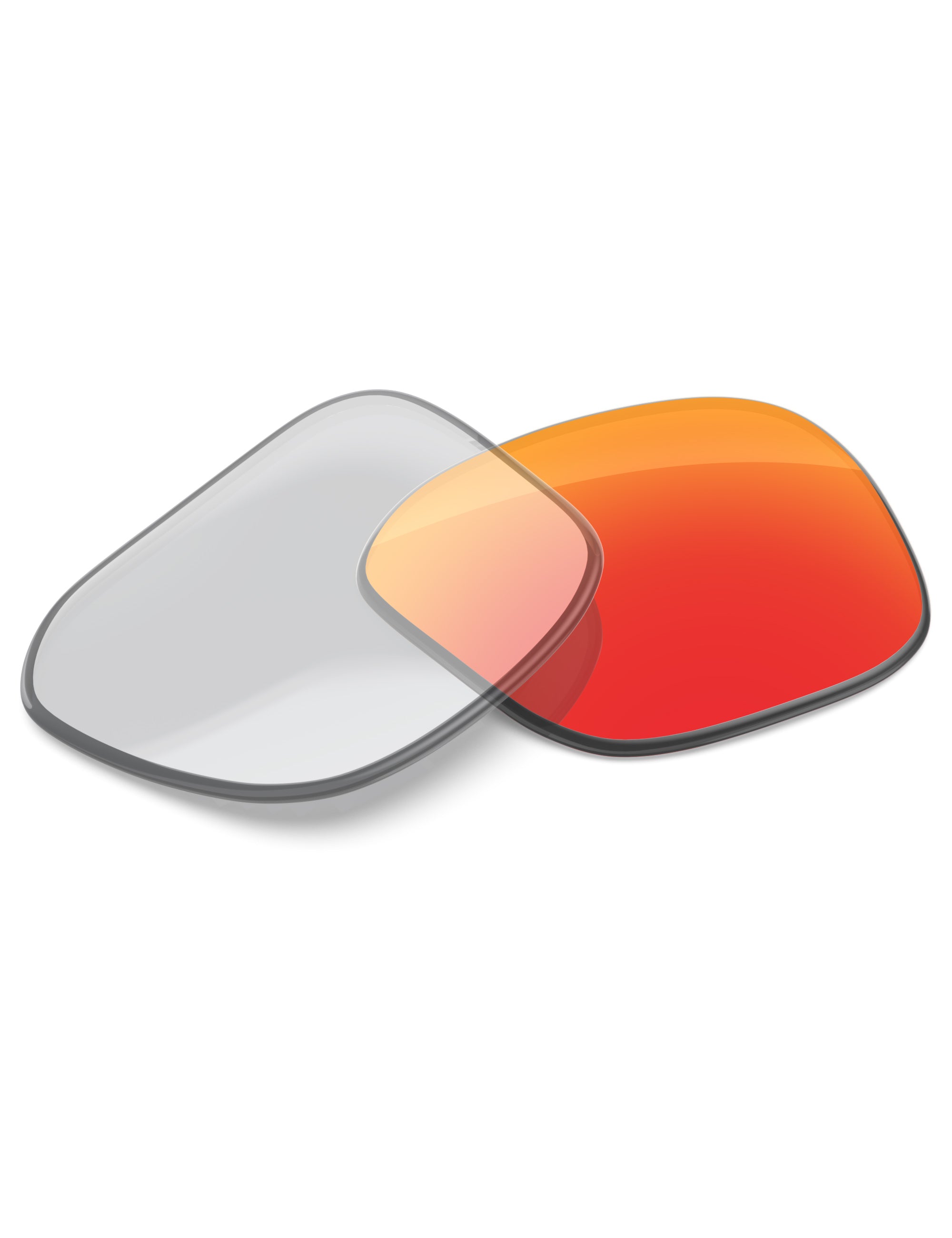 Fire Red FlashMirror™ Photochromic-Non-Polarized