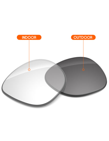 Adapt Gray Photochromic Blue Light Blocking-Non-Polarized