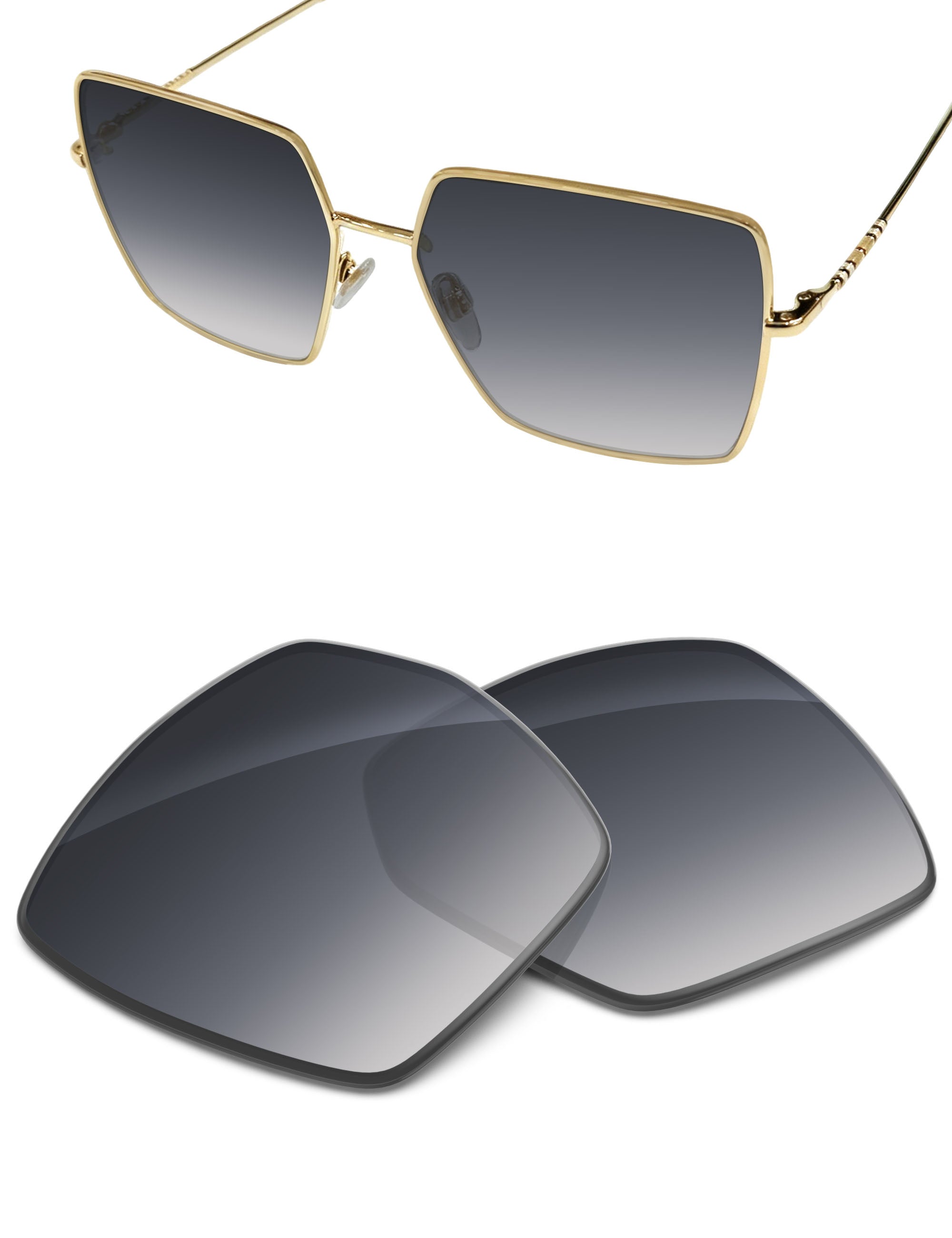 Gray Gradient-Non-Polarized