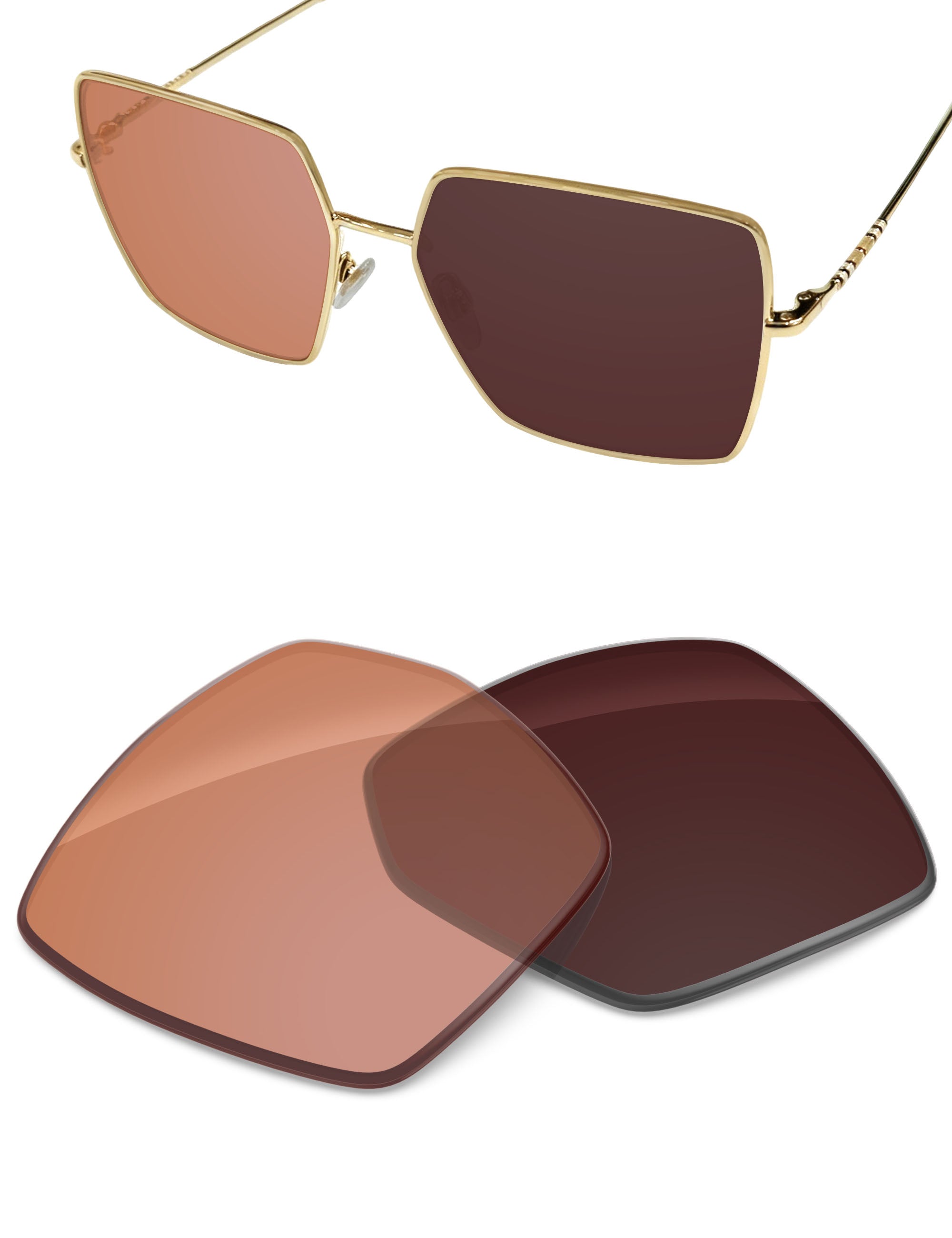 Orange Tint Photochromic-Non-Polarized