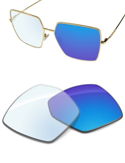 Sky Blue FlashMirror™ Photochromic-Non-Polarized