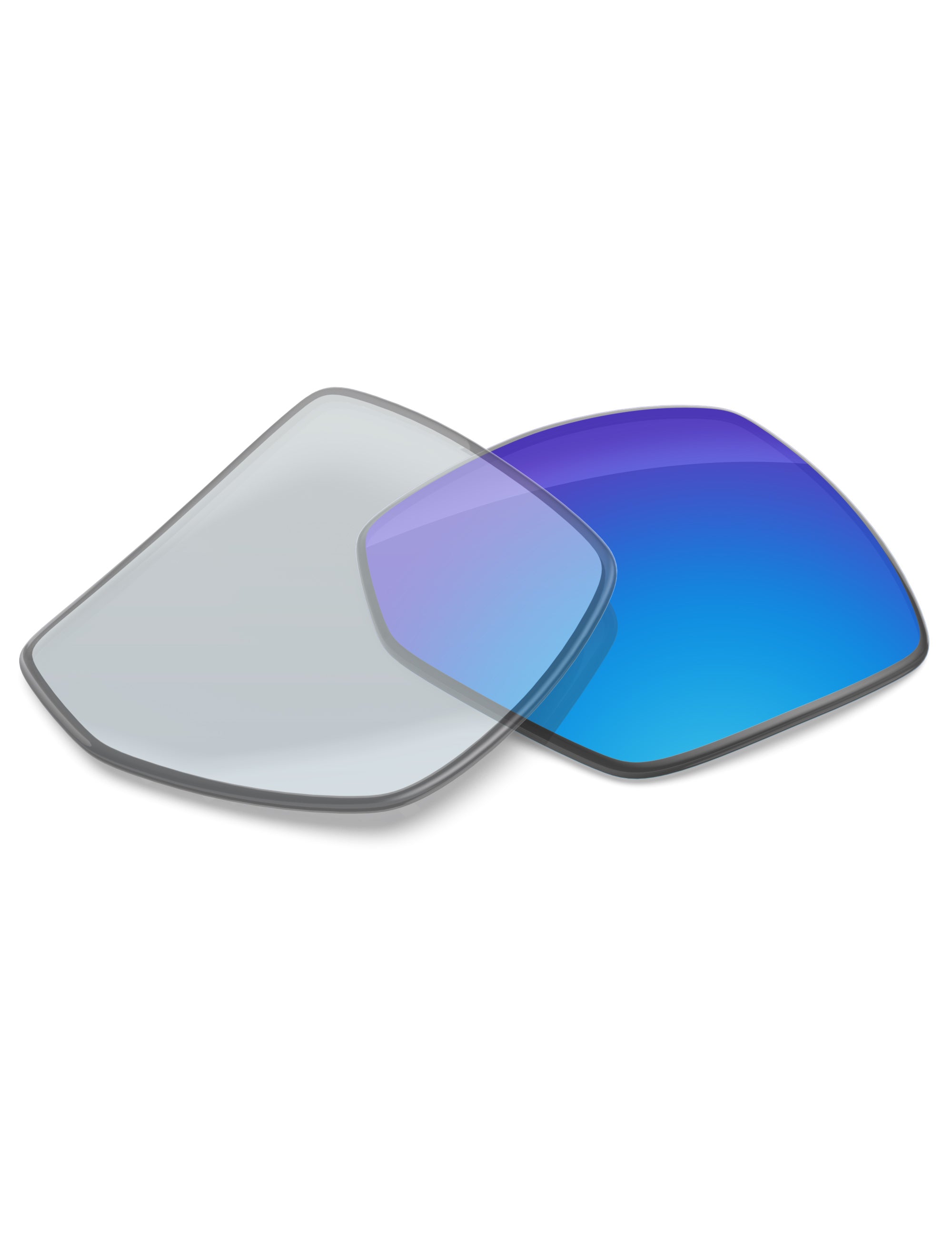 Sky Blue FlashMirror™ Photochromic-Non-Polarized