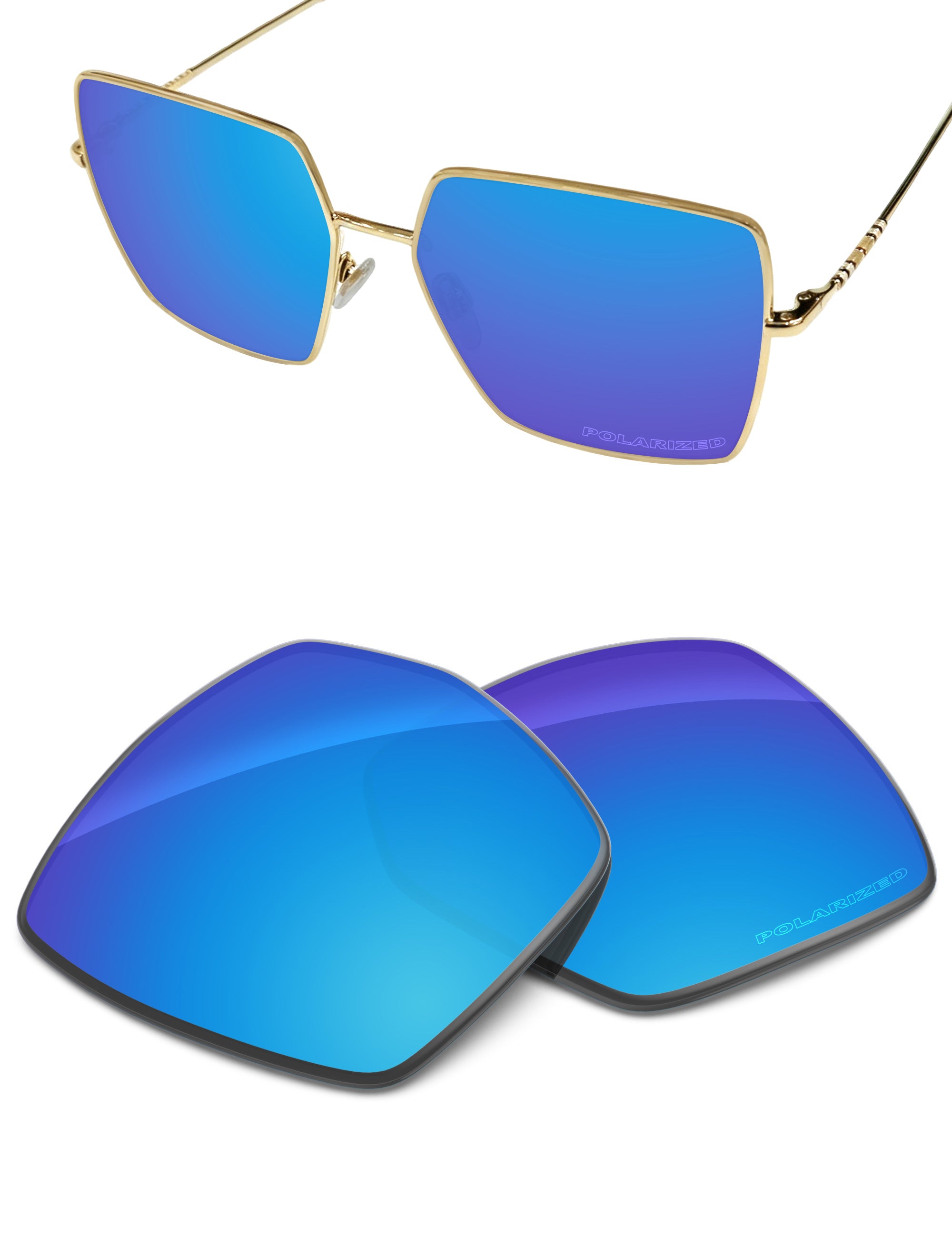 Sky Blue FlashMirror™-Polarized