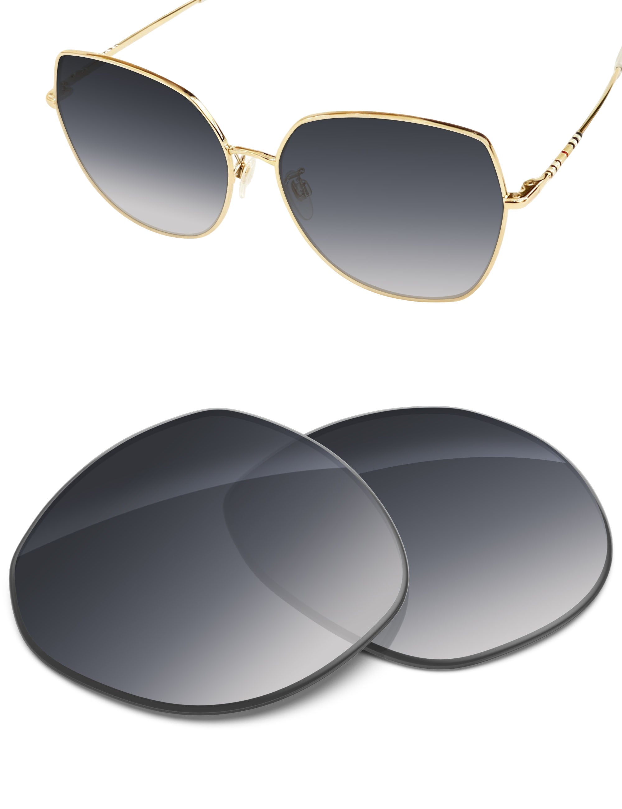 Gray Gradient-Non-Polarized