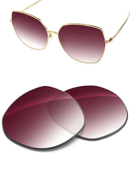 Wine Red Gradient-Non-Polarized
