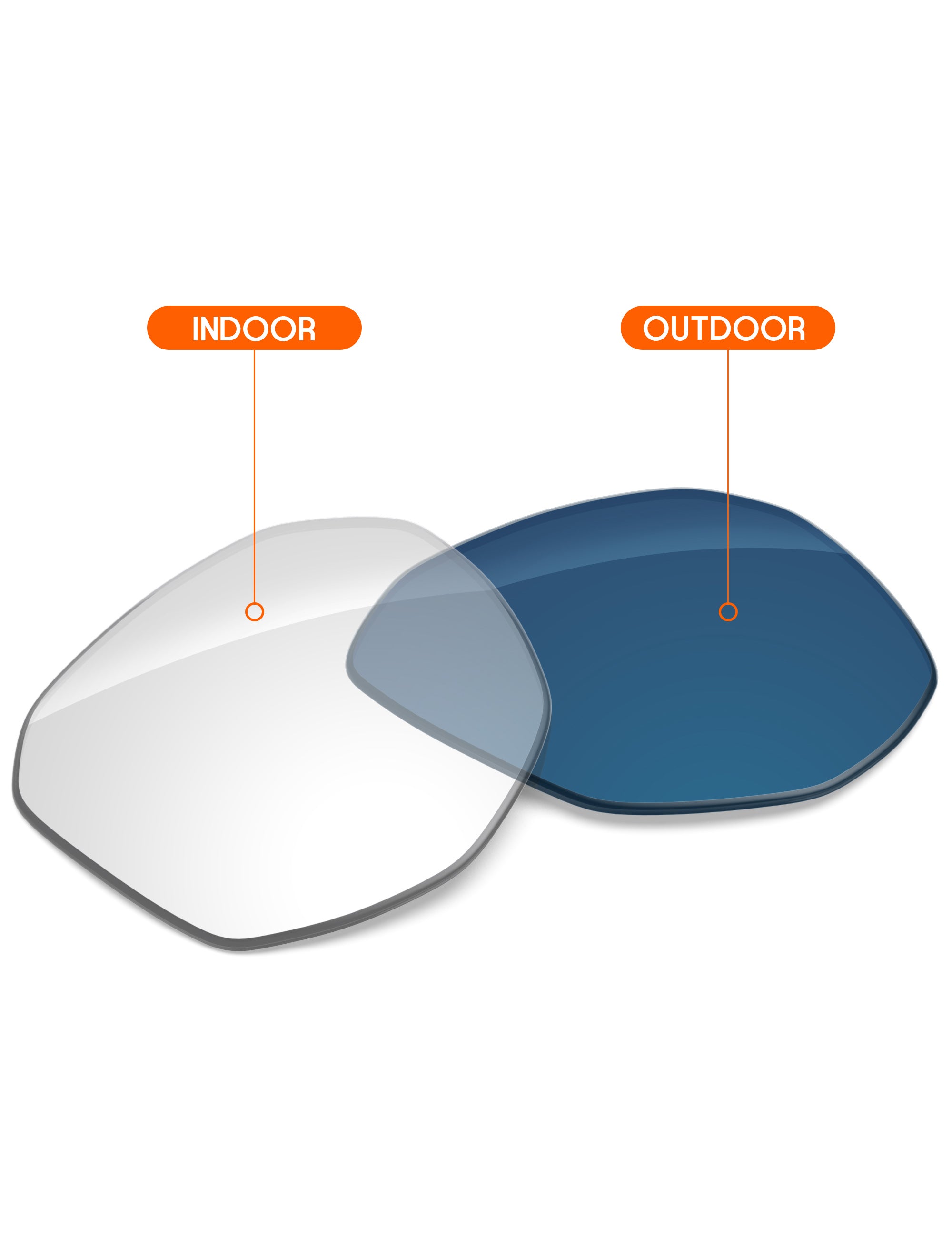 Adapt Blue Photochromic-Non-Polarized