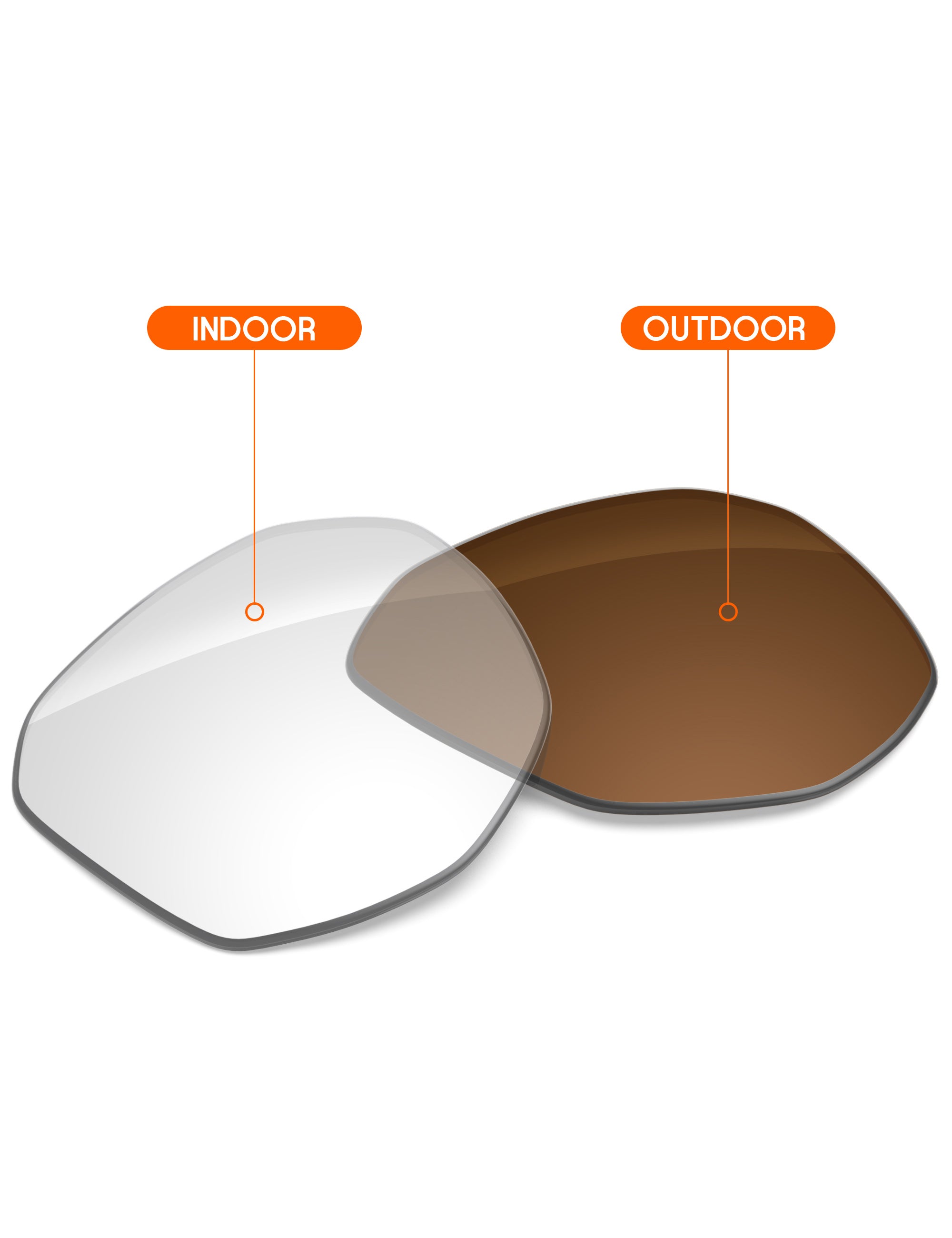 Adapt Brown Photochromic-Non-Polarized