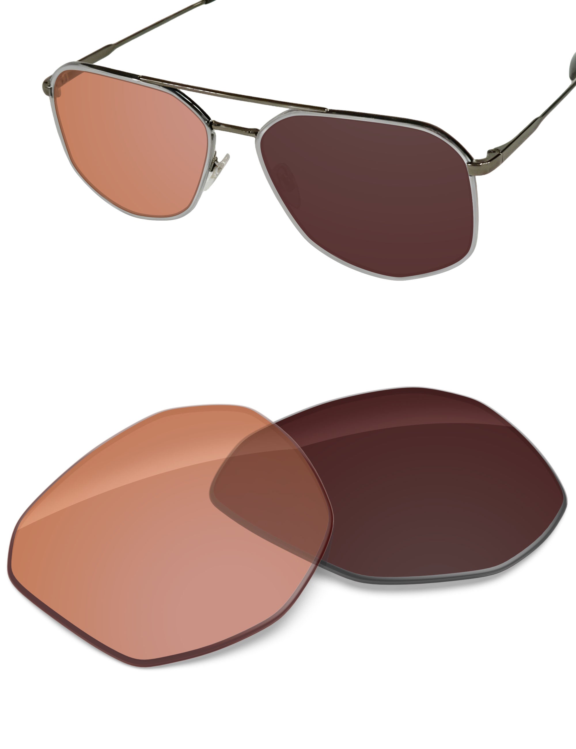 Orange Tint Photochromic-Non-Polarized