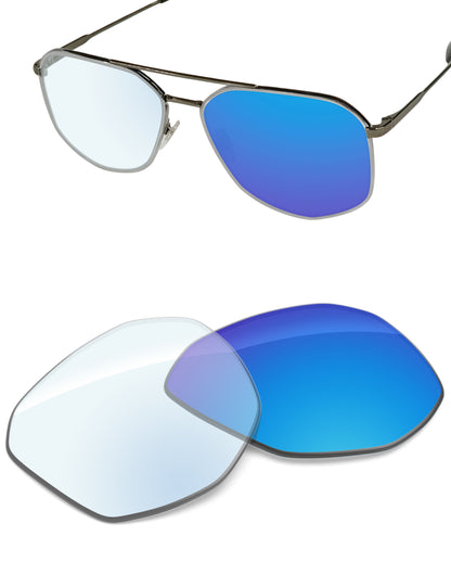 Sky Blue FlashMirror™ Photochromic-Non-Polarized