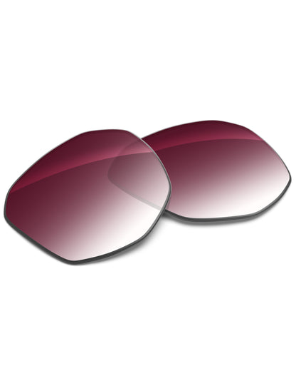 Wine Red Gradient-Non-Polarized