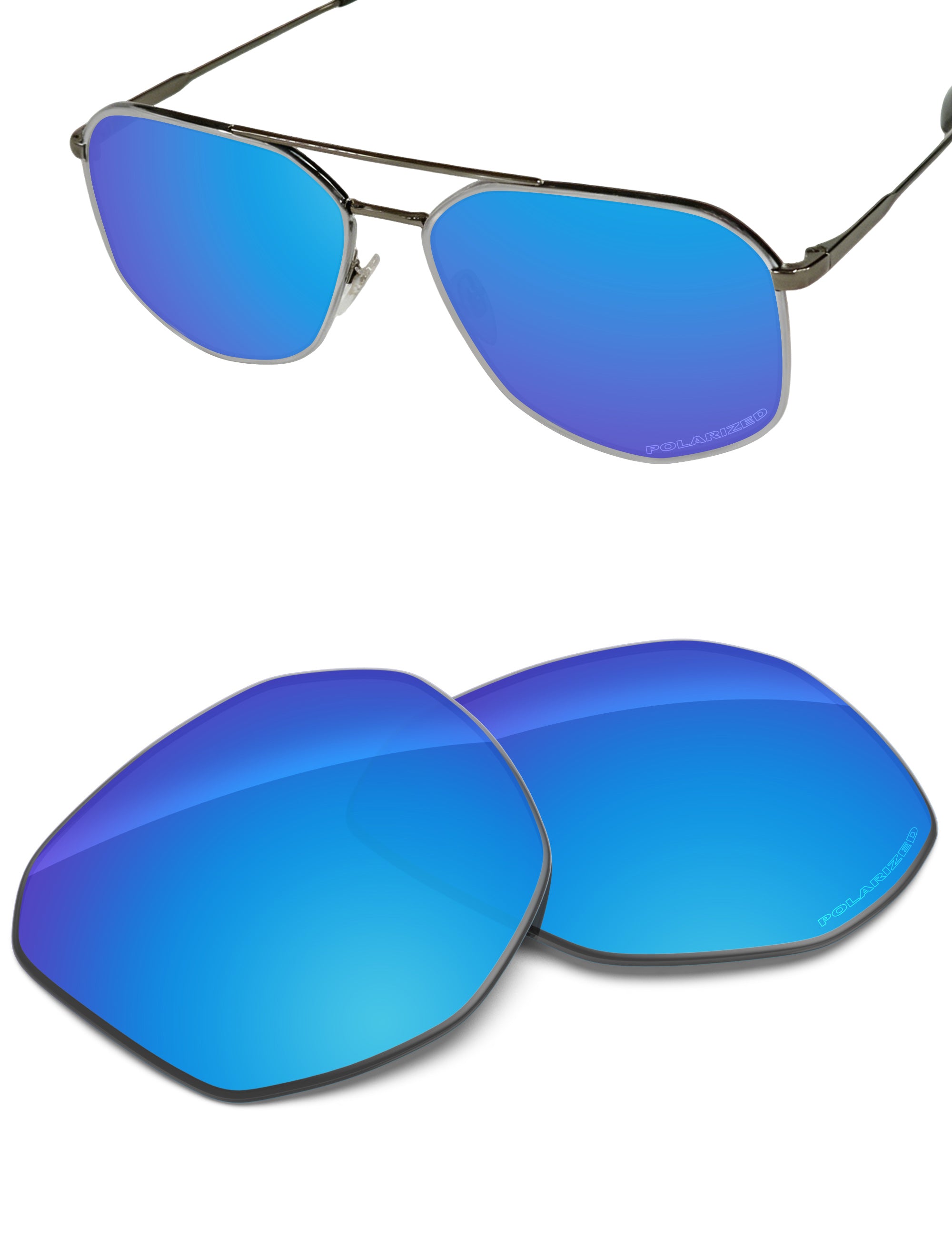 Sky Blue FlashMirror™-Polarized