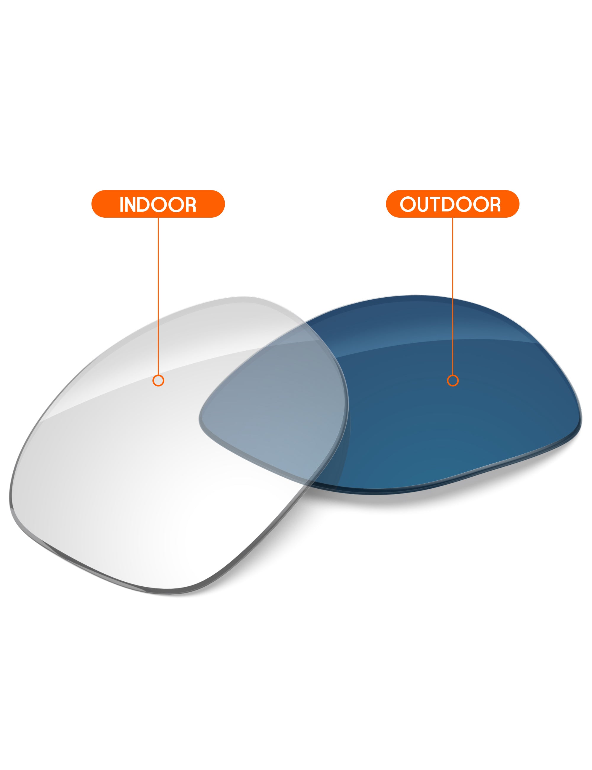 Adapt Blue Photochromic-Non-Polarized