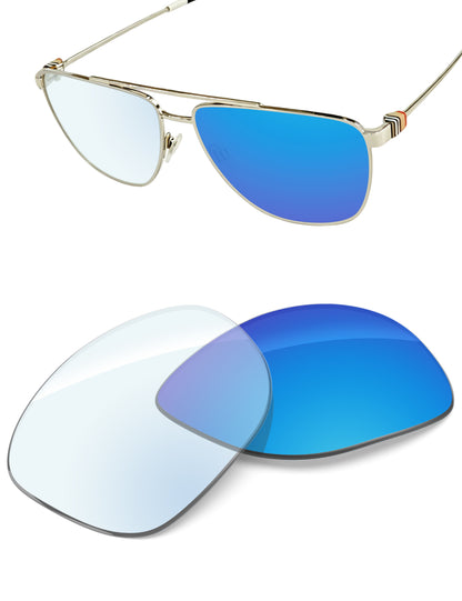 Sky Blue FlashMirror™ Photochromic-Non-Polarized