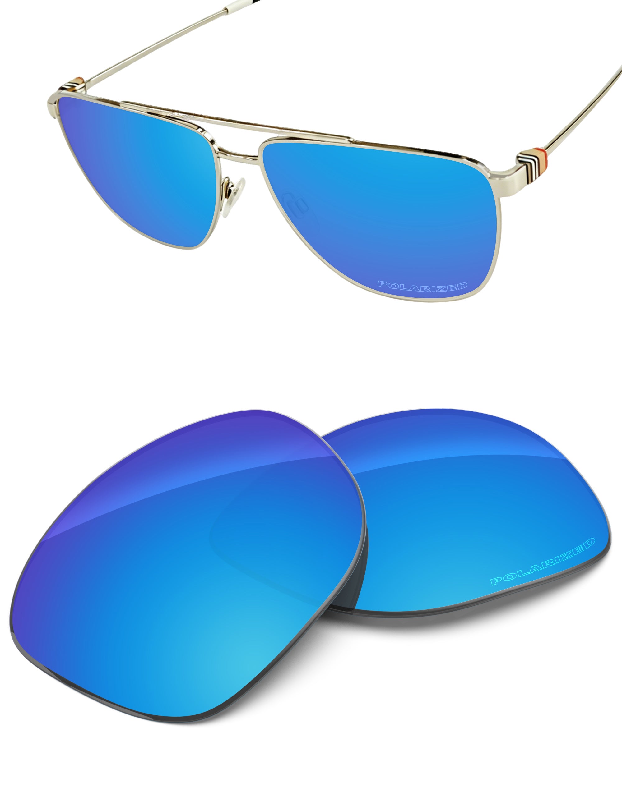 Sky Blue FlashMirror™-Polarized