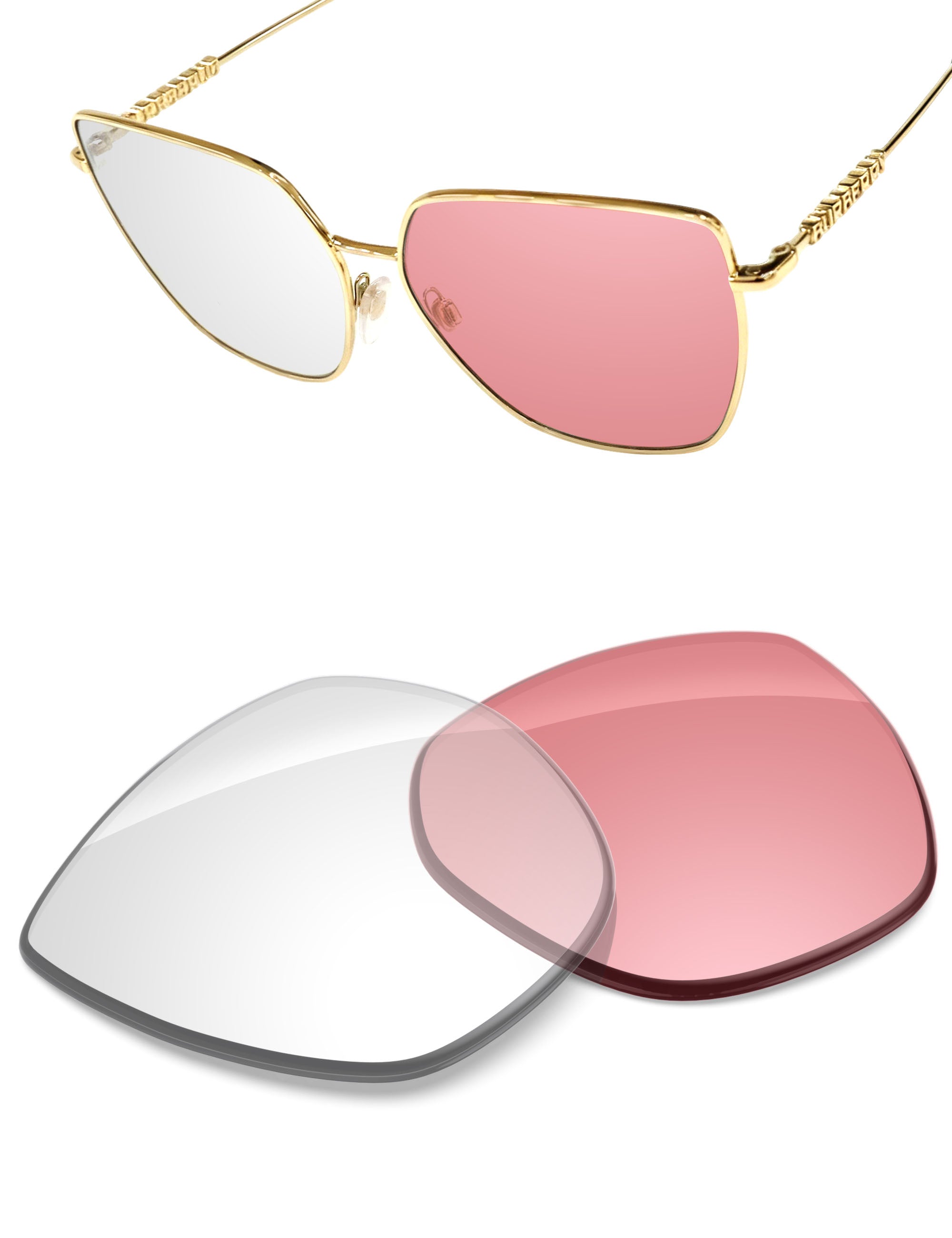 Adapt Pink Photochromic-Non-Polarized