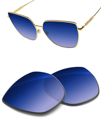 Aqua Blue Gradient-Non-Polarized