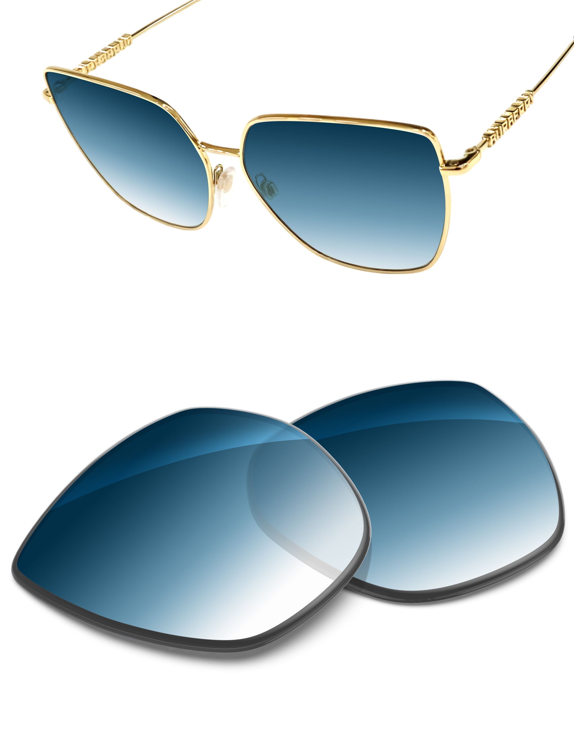 Blue Gradient-Non-Polarized