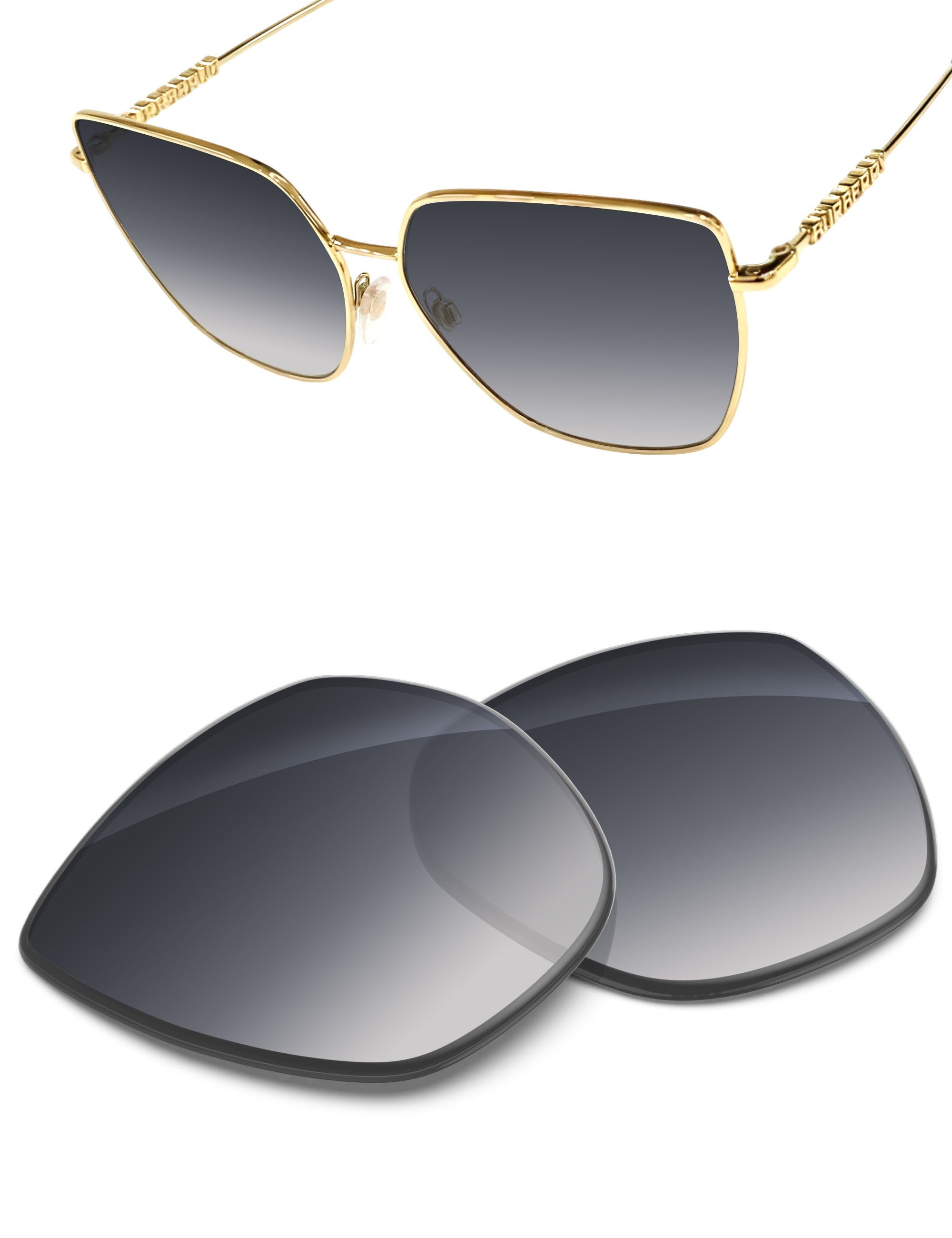 Gray Gradient-Non-Polarized