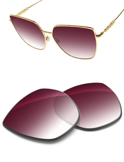 Wine Red Gradient-Non-Polarized
