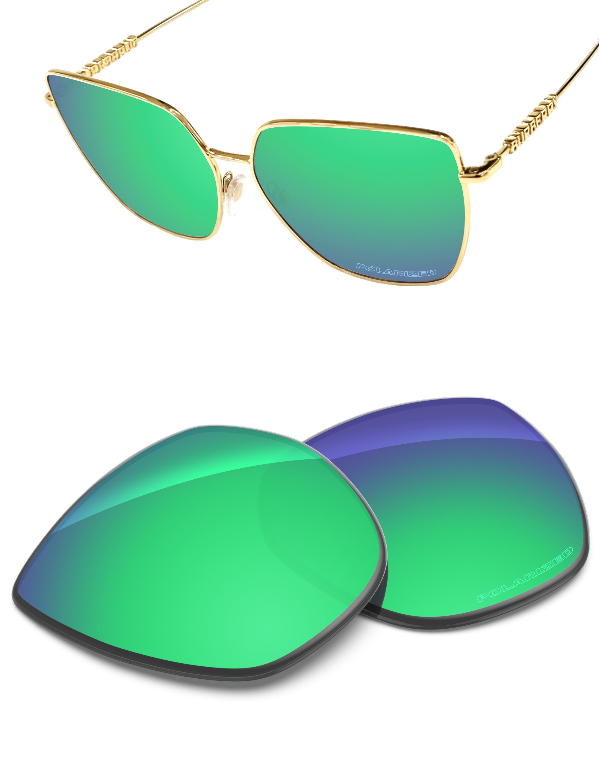 Emerald Green FlashMirror™-Polarized
