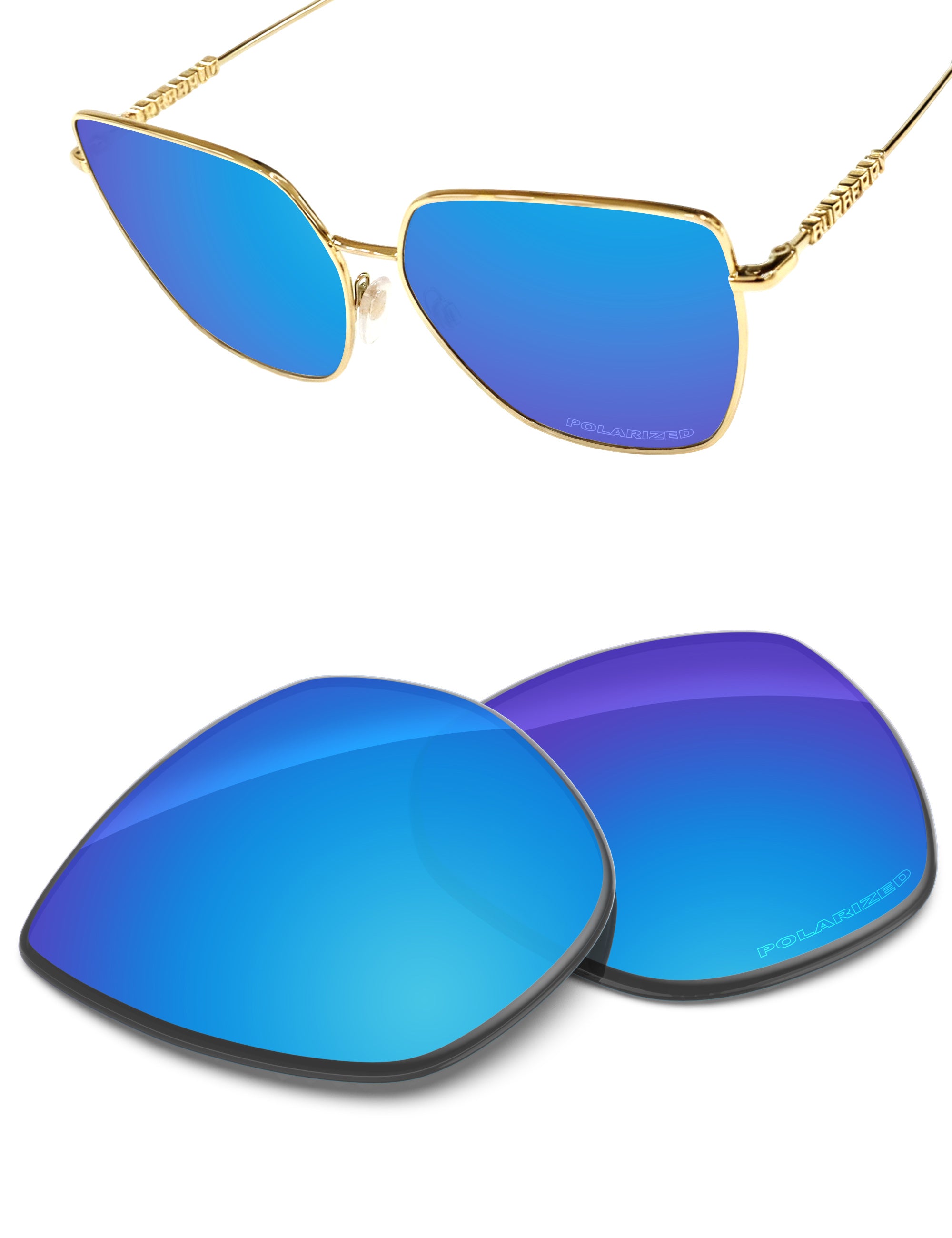 Sky Blue FlashMirror™-Polarized
