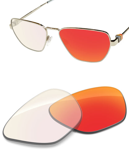 Fire Red FlashMirror™ Photochromic-Non-Polarized