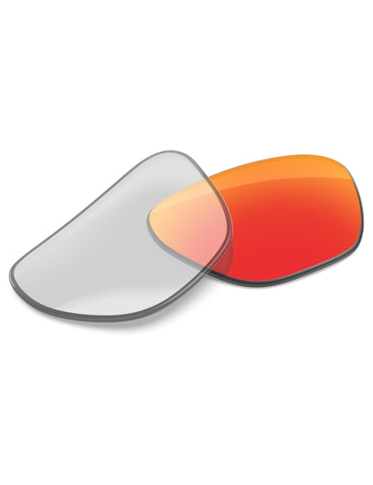 Fire Red FlashMirror™ Photochromic-Non-Polarized