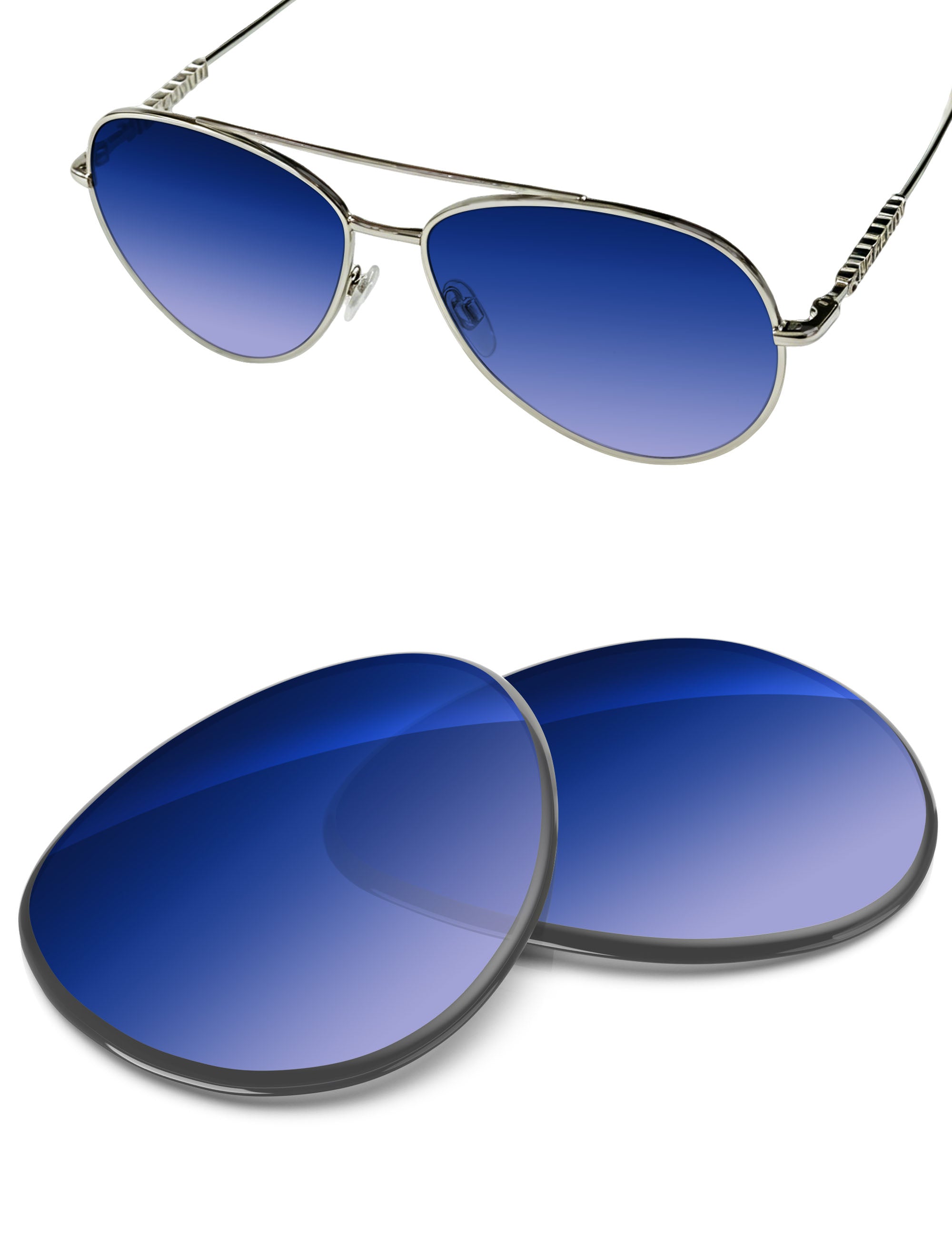 Aqua Blue Gradient-Non-Polarized