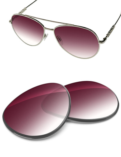 Wine Red Gradient-Non-Polarized
