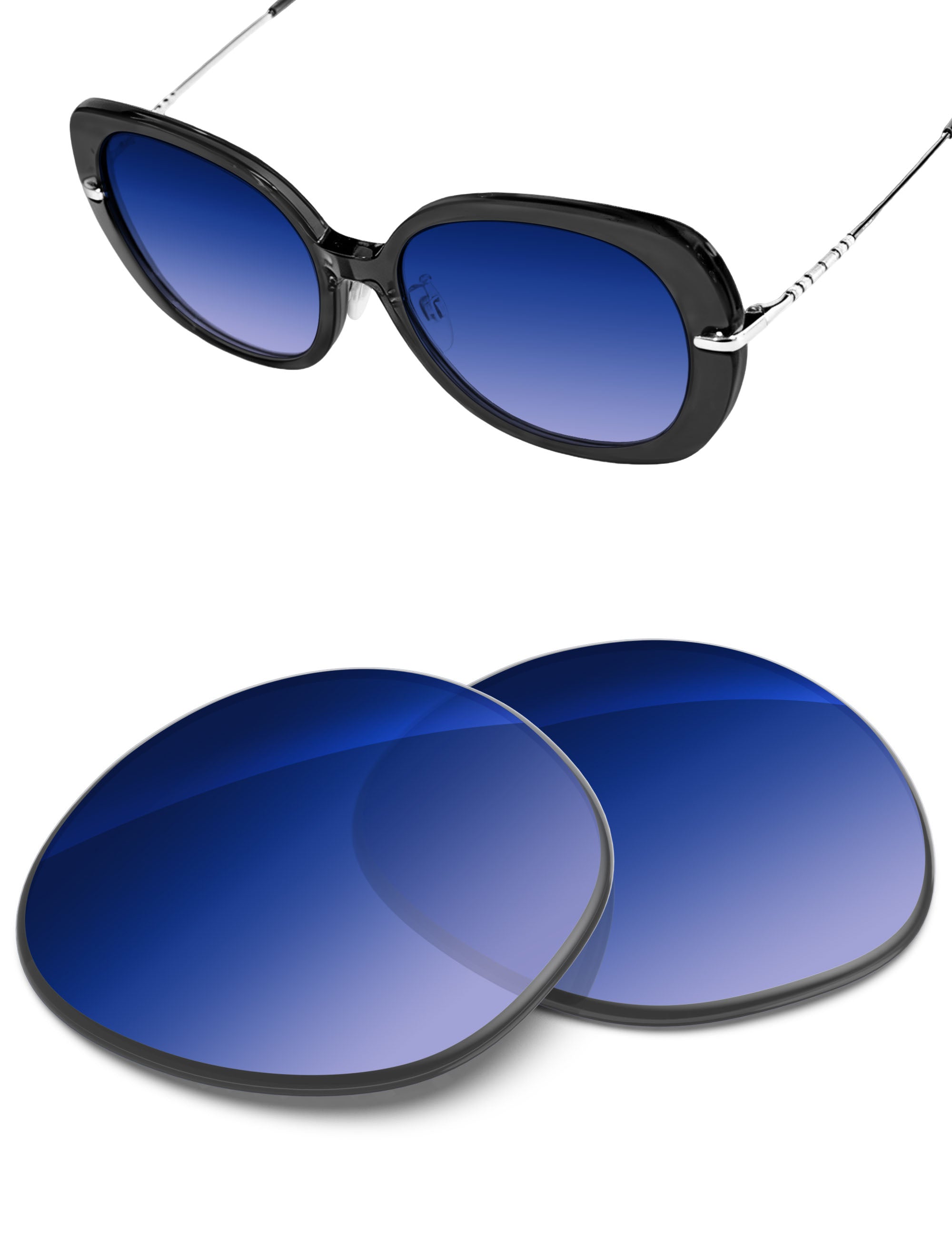 Aqua Blue Gradient-Non-Polarized