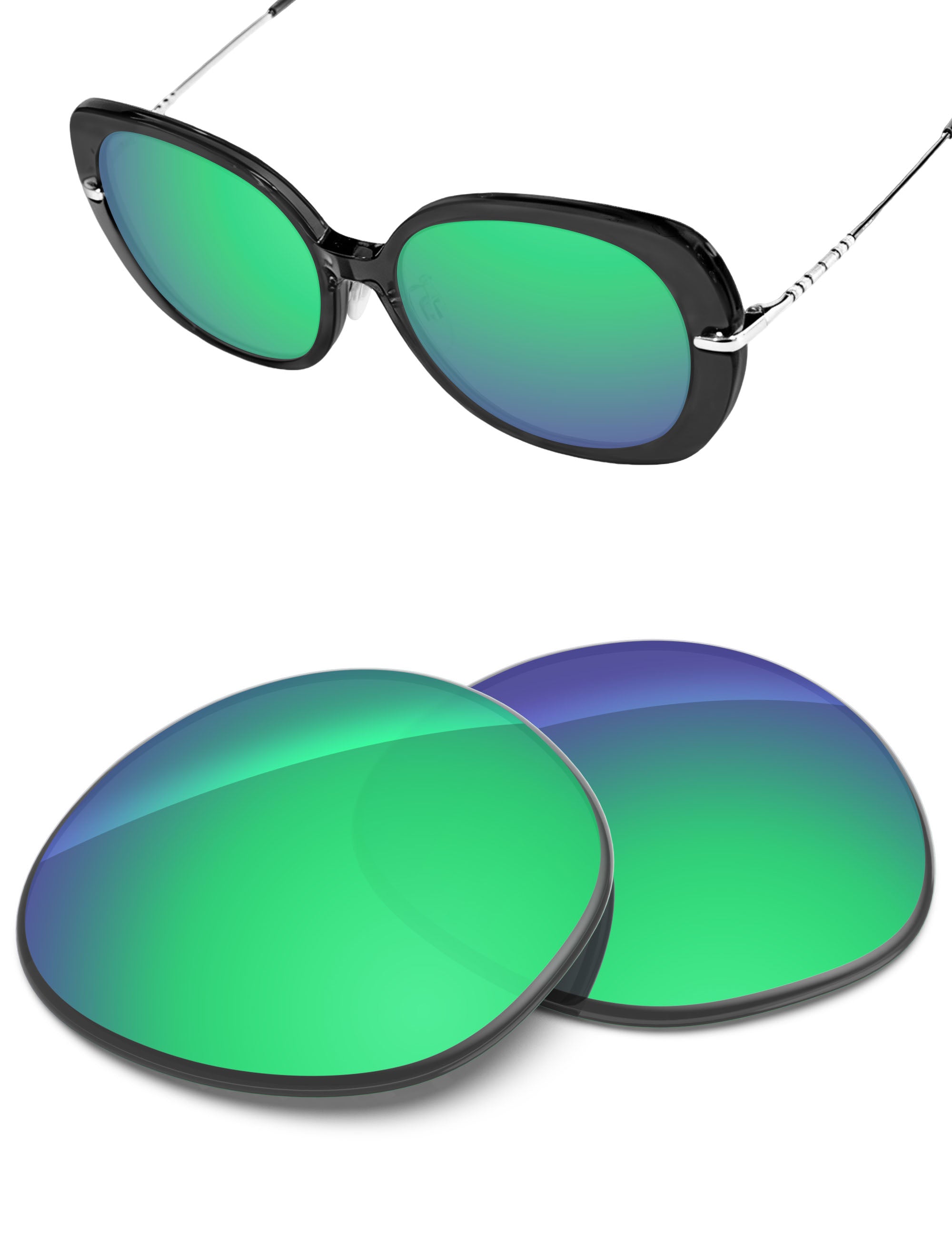 Emerald Green FlashMirror™-Non-Polarized