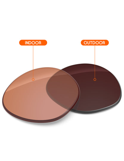 Orange Tint Photochromic-Non-Polarized