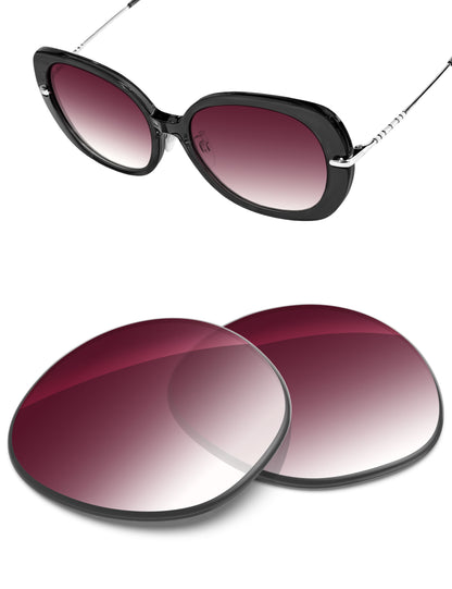Wine Red Gradient-Non-Polarized