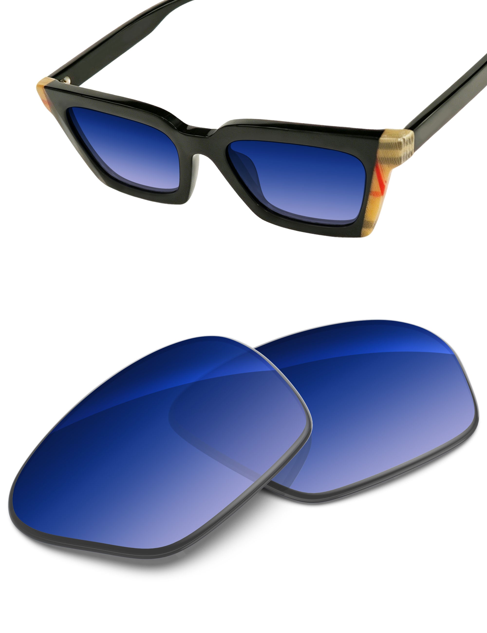 Aqua Blue Gradient-Non-Polarized