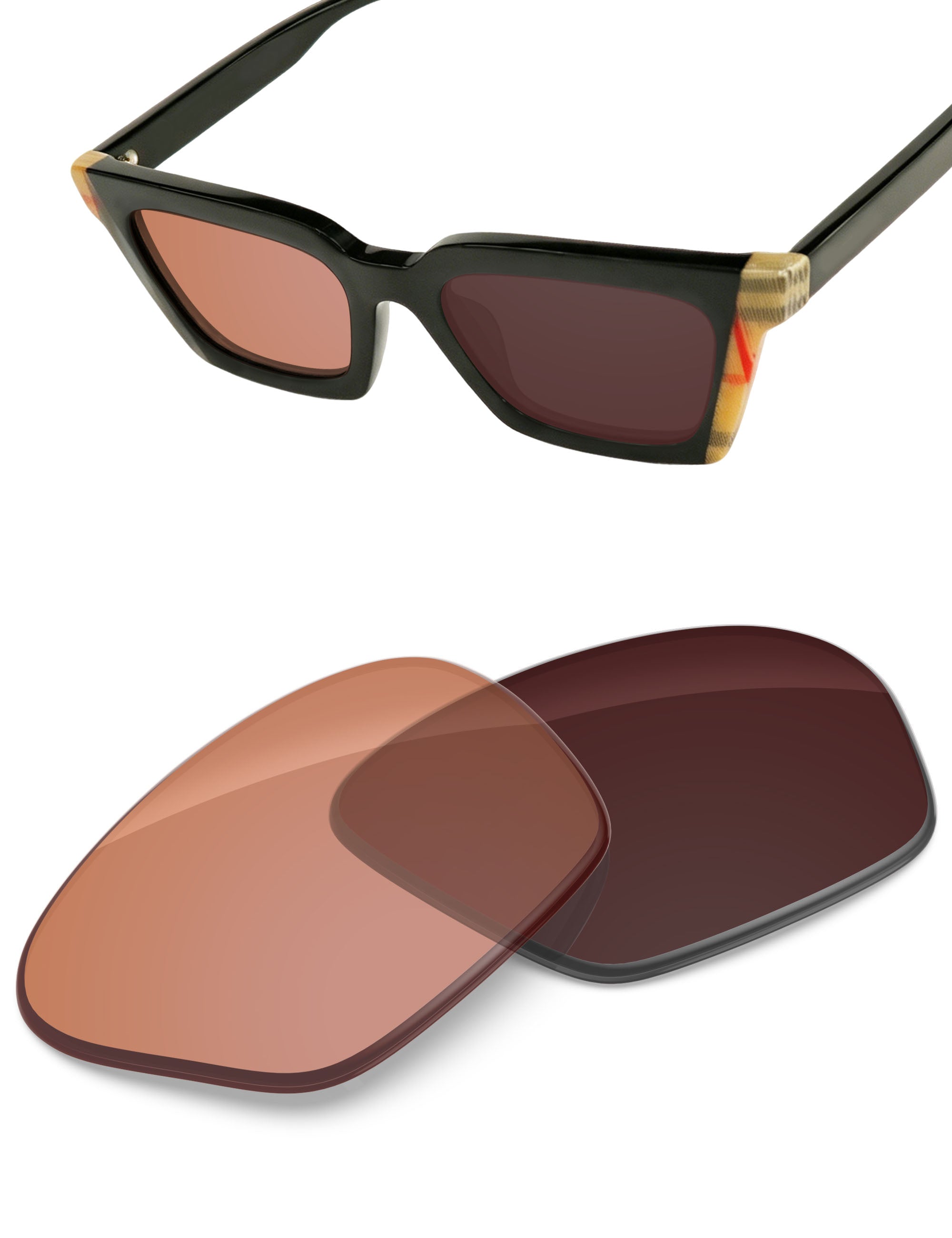 Orange Tint Photochromic-Non-Polarized