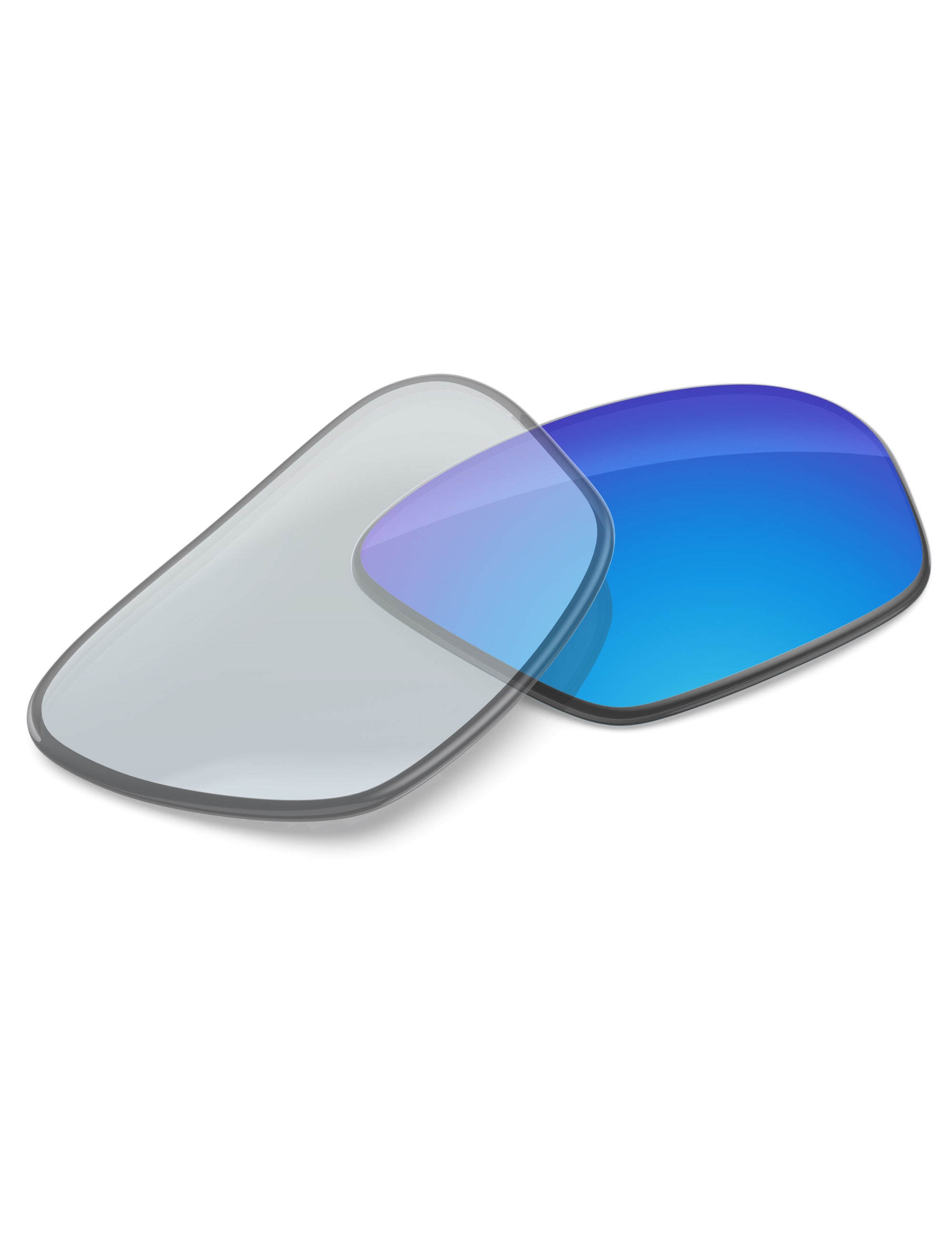 Sky Blue FlashMirror™ Photochromic-Non-Polarized