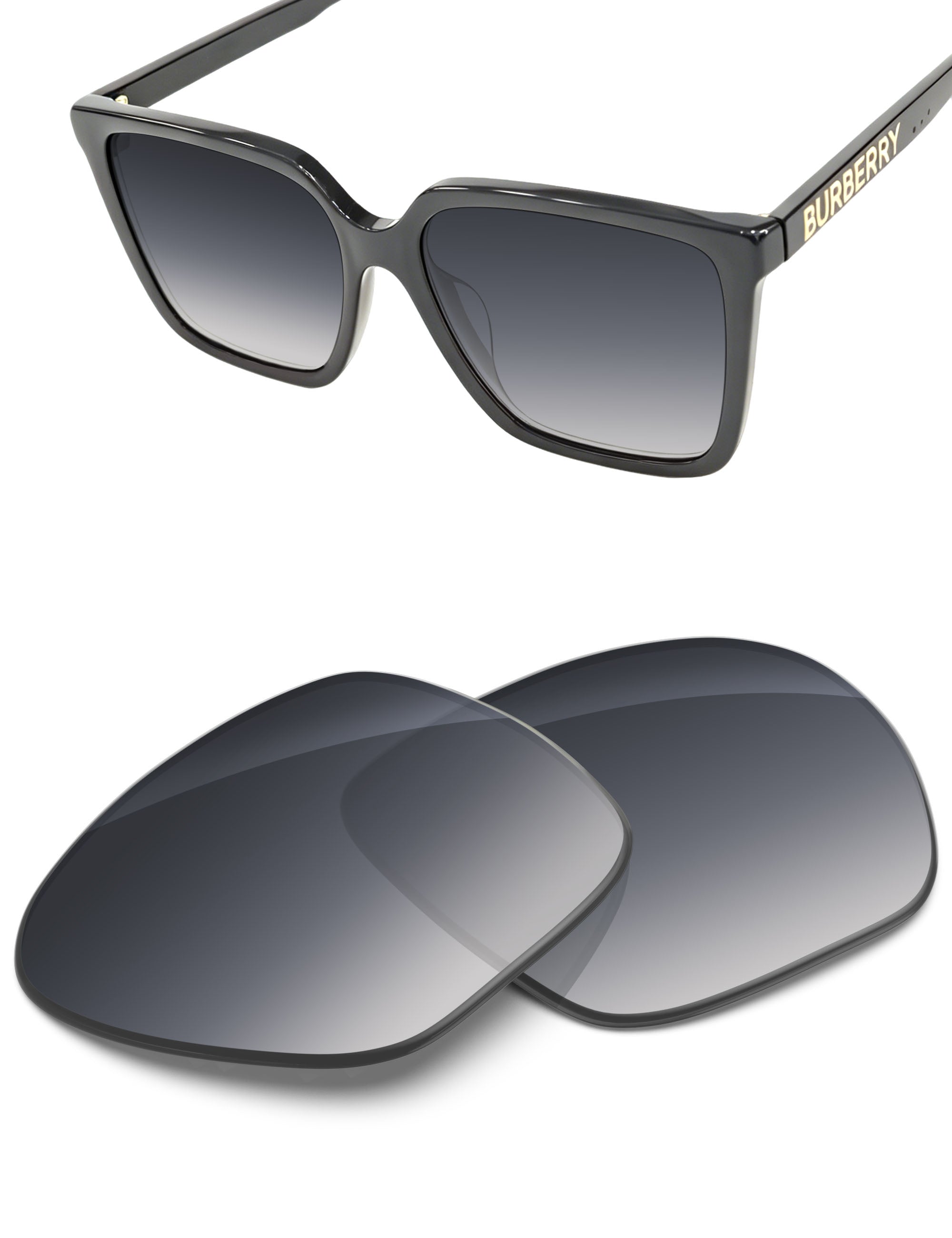 Gray Gradient-Non-Polarized