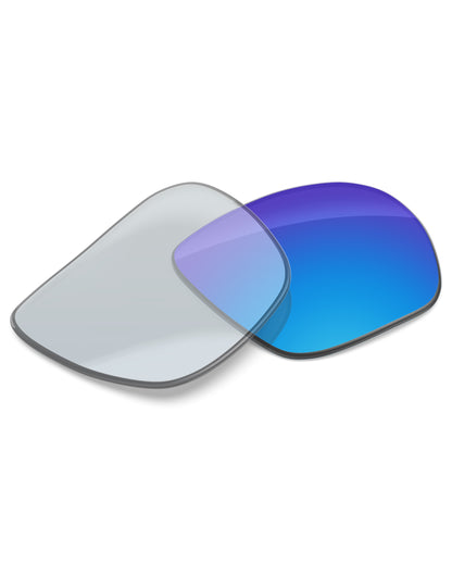 Sky Blue FlashMirror™ Photochromic-Non-Polarized
