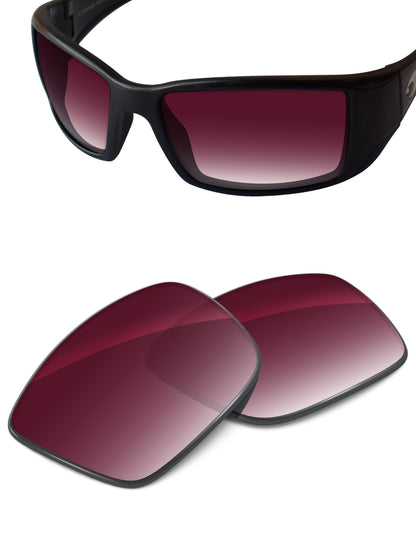 Wine Red Gradient-Non-Polarized